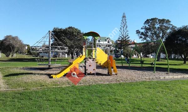 Children's Playground with Public Toilets