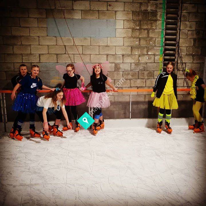 Frosty spot indoor ice skating rink