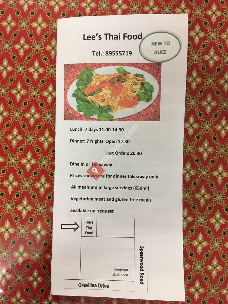Lee's Thai Food