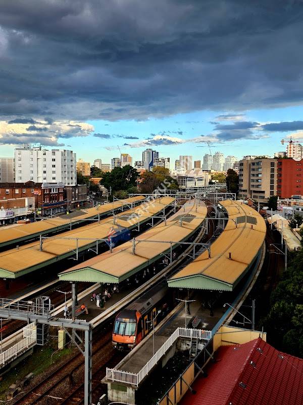 Strathfield Train Station