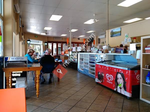The Boulevard Cafe on the lake
